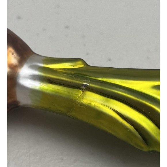 The Museum Collection Hand Blown Glass Poland Amaryllis Flowering Ornament Red - Picture 11 of 16